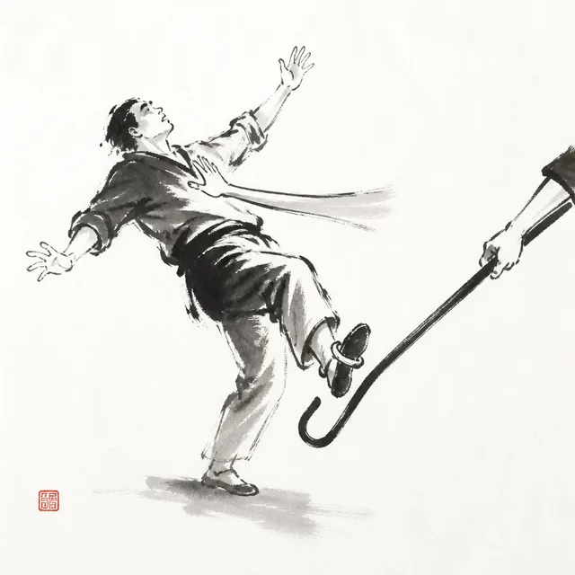 Hooked by the giant crook: the everyday analogy for Ouchi Gari