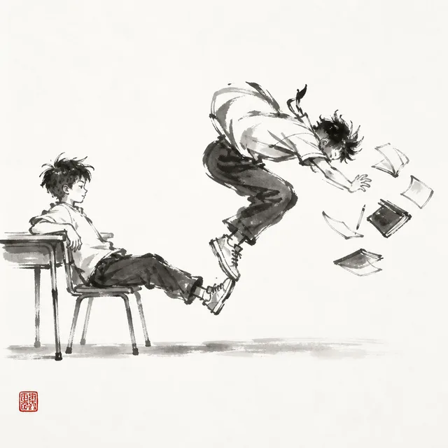 The classic classroom trip: the everyday analogy for Sasae Tsurikomi Ashi