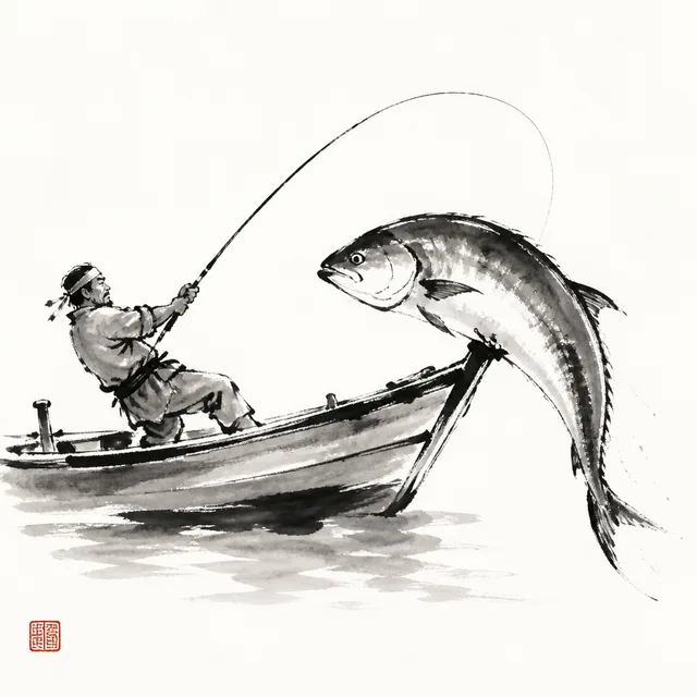 Hauling the big fish over the rail: the everyday analogy for Tsuri Goshi